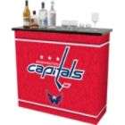 NHL Washington Capitals 2 Shelf Portable Bar w/ Case