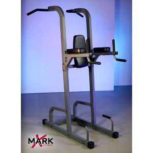   Knee Raise with Dip and Pull up Station Power Tower: Sports & Outdoors