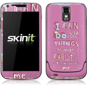  Skinit Philippians 413 Pink Vinyl Skin for Samsung Galaxy 