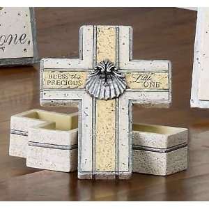   Religious Cross Shaped Baptism Rosary Boxes 3.5 Home & Kitchen