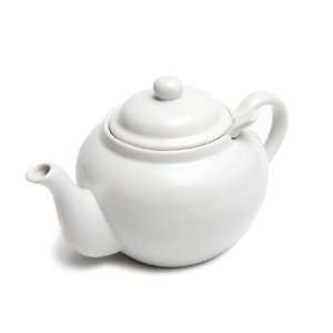  White Teapot with Infuser