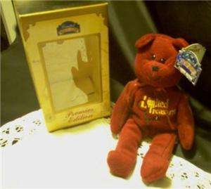 Limited Treasures Sherlock Holmes Maroon Bear Mint  