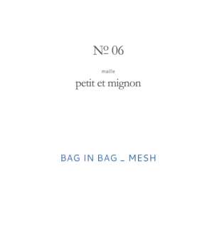 Handbag Organizer Purse Insert Invite.L Mesh Bag in Bag  