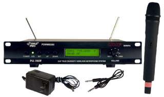 PYLE PDWM5300 UHF Wireless DJ Microphones Mikes  