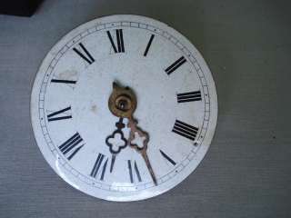 18C. 1700s ANTIQUE OLD CLOCK PARTS PORCELAIN CLOCK FACE  