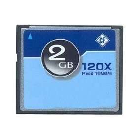  2 GB Compact Flash Card Turbo High Speed 120x: Electronics
