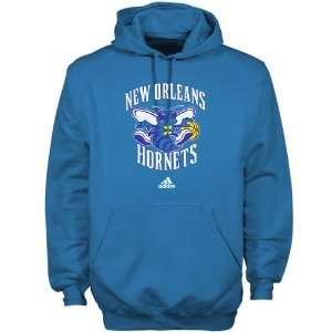  New Orleans Hornets adidas Full Primary Logo Hooded 