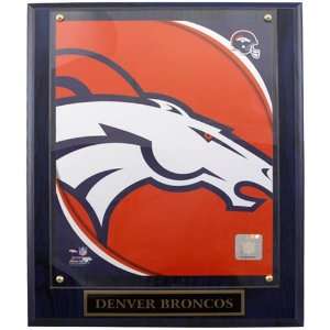  Denver Broncos 10.5 x 13 Logo Plaque Sports 