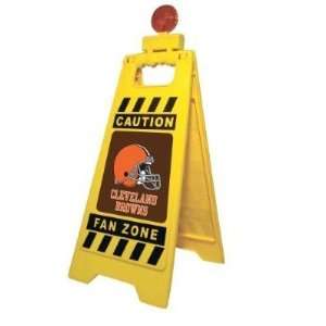  Cleveland Browns 29 inch Caution Blinking Fan Zone Floor 