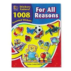 Teacher Created Resources 4226   Sticker Book, For All Reasons, 1008 
