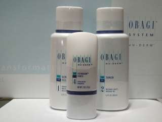 OBAGI NU DERM NORMAL/DRY SKIN SET OF 3 ITEMS Great Price.All Full Size 