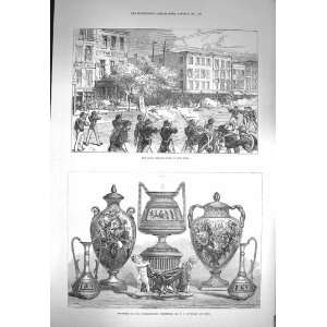  1871 Irish Orange Riots New York Porcelain Exhibition 