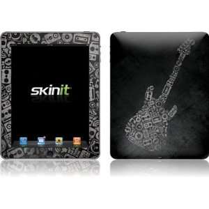    Skinit Guitar Pattern Vinyl Skin for Apple iPad 1 Electronics
