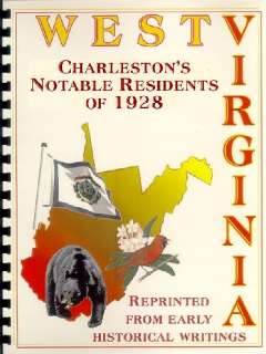 WV~BARGAIN: 3 KANAWHA COUNTY WEST VIRGINIA BOOKS~CHARLESTON~HISTORY 
