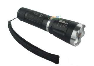 CREE Q5 LED Adjustable Focus Flashlight Torch 300 lumen  