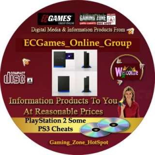 PLAYSTATION2 PS2 GAMES CHEATS CODES GUIDE SOME PS3 SONY  