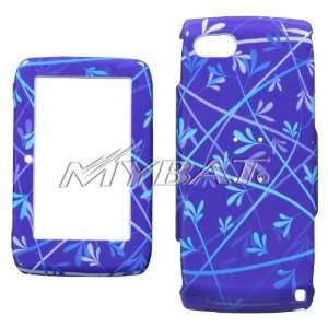  Climbing Leaf Blue Phone Protector Cover for SHARP 