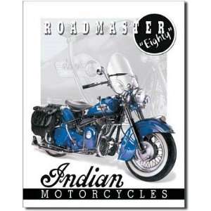 Indian Motorcycles 1951 Roadmaster Tin Sign:  Home 