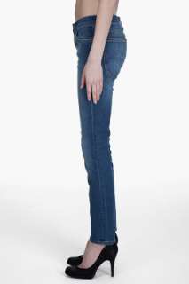 Nudie Jeans Tube Kelly Bright Blue Jeans for women  
