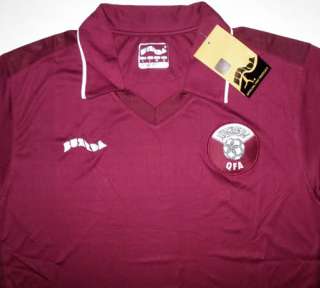 Qatar National Home Football Shirt Soccer Jersey Top  