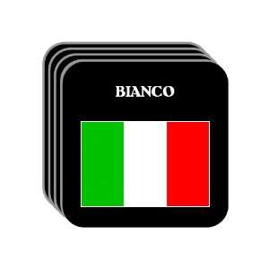 Italy   BIANCO Set of 4 Mini Mousepad Coasters