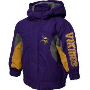  Minnesota Vikings Youth Purple Reebok NFL Midweight Jacket 