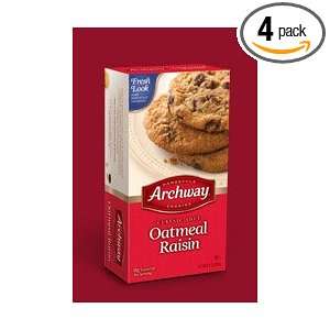 Archway Classic Soft Oatmeal Raisin Cookies  Grocery 