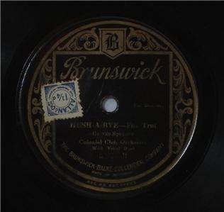 78 GRAMOPHONE RECORD Colonial Club Orchestra  