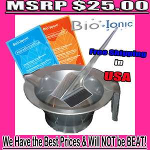 Bio Ionic KeraSmooth Applicator Bowl & Brush Combo  MSRP 