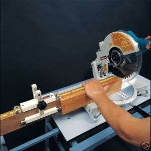   CUTTING BLOCK JIG FOR WOOD RADIAL ARM OR MITER SAW MITRE MEASURING