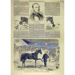    Horse Tamer Rarey Cruiser Leech Animal Print 1858: Home & Kitchen