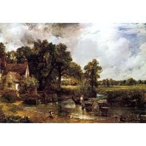 CANVAS The Haywain Farm 1821 by John Constable 20 X 30 Image Size 