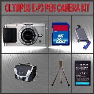   Speed SD Card Reader + Carrying Case + Table Top Tripod Kit: Camera