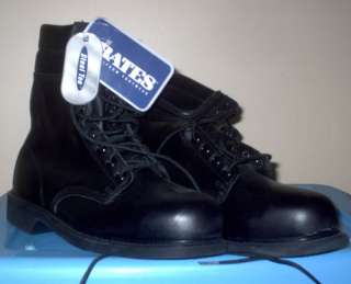 Womens 8 Med. Steel Toe Bates Uniform Wear Boots  