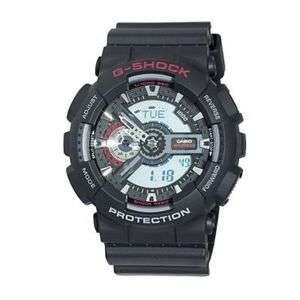Shock GA110 1A XL Classic Analog Digital Black Watch  