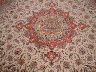 rugs Oriental carpets TABRIZ 10 ROUND LUXURIOUS 50Raj  
