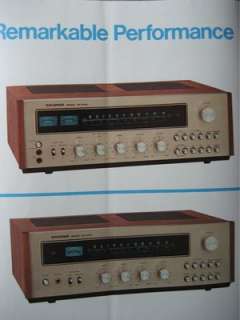 Sylvania Stereo Receivers RS 4743, RS 4744 Brochure  