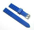 New 18mm Silicone Rubber Watch Band Strap   Royal Blue