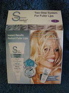   SOLUTION BY DERMA FRESH 2~STEP SYSTEM FOR FULLER LIPS NEW  