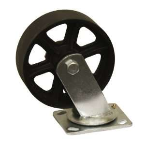   43028 6 inch Swivel Caster Steel Wheel with 750 Pound Weight Limit