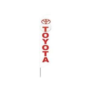  Toyota 12 foot Swooper Feather Flag: Office Products