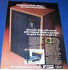 1973 zenith allegro sound system woodsto ck stereo ad expedited 