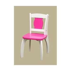  Kids Bow Leg Chair in Hot Pink   RiverRidge   01 022