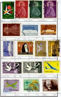 PORTUGAL Collection 598 Different Stamps 1867/1997  
