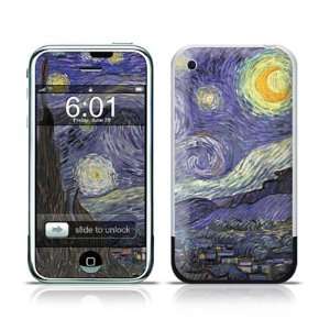 Van Gogh   Starry Night Design Protective Skin Decal Sticker for Apple 