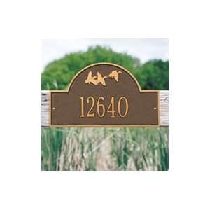   Flying Duck Arch Standard Wall Plaque One Line: Home & Kitchen