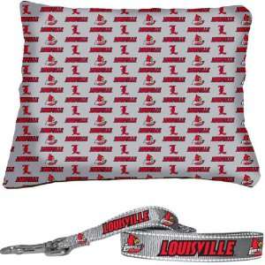  Louisville Cardinals Pillow Bed & Dog Lead: Pet Supplies