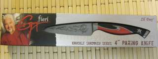   Fieri Knuckle Sandwich Series 4 Inch Paring Knife 705105386171  