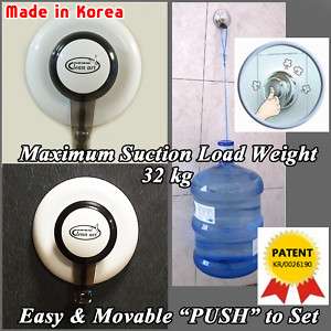 KOREA]Suction Cup Multipurpose Hook Holder Hanger LOT2  