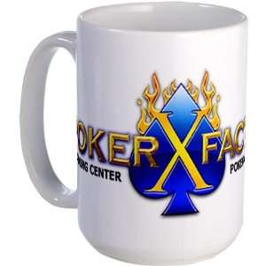 PokerXFactor Sports Large Mug by CafePress:  Kitchen 